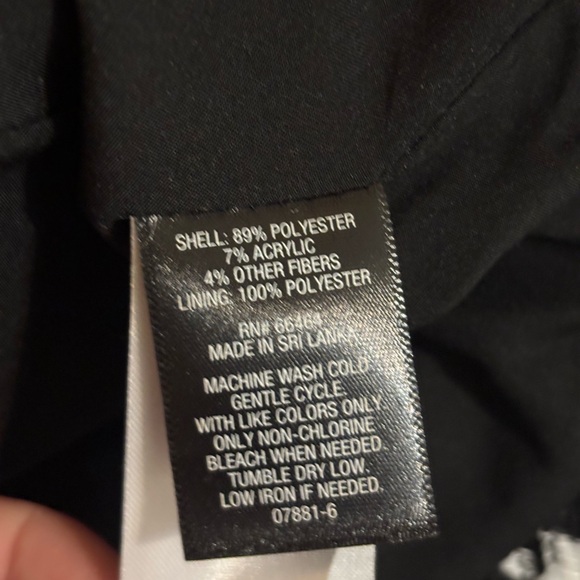 WORTHINGTON Houndstooth Double Breasted Tailored Style Blazer - Picture 6 of 6